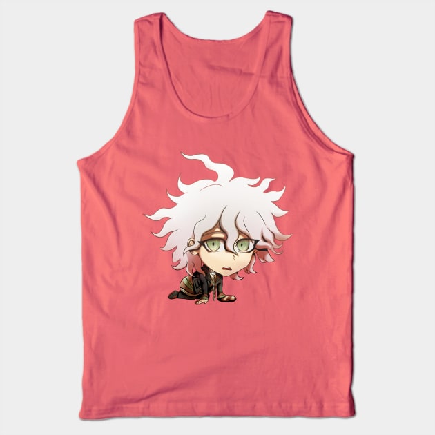 DANGAN RONPA! KOMAEDA Tank Top by Angsty-angst